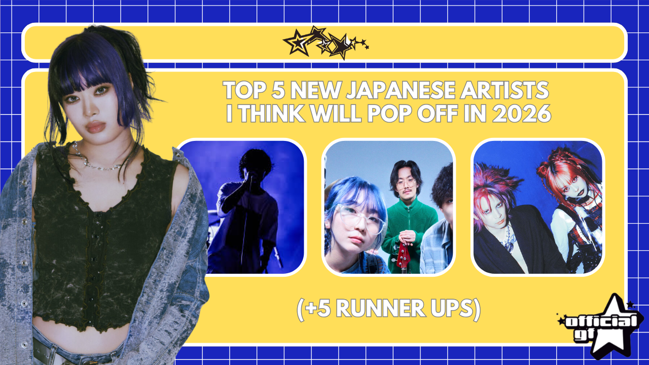 featuring the fastest rising artists list of 2026 japanese music